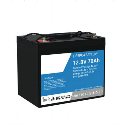 De stofdichte Duurzame Batterij van LifeP04 Ebike, 70AH-het Fosfaat BMS van het Lithiumijzer