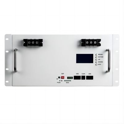 Multifunctionele lithiumbatterij voor energieopslag 5KWH met externe monitor
