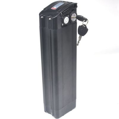 1500 Cyclus Keer Draagbare Handvat 36V 10AH Zwart Aluminium Elektrische Fiets Pack Met Veilig Slot Voor Elektrische Vouwfiets