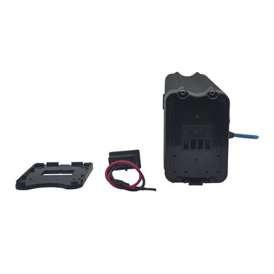 1500 Cyclus Keer Draagbare Handvat 36V 10AH Zwart Aluminium Elektrische Fiets Pack Met Veilig Slot Voor Elektrische Vouwfiets