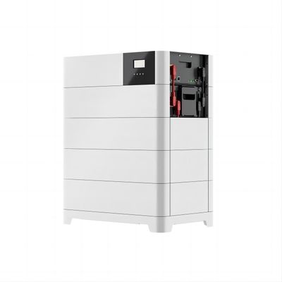 10KWH 20KWH 30KWH CE Stapelbaar LifePO4 Batterijpakketopslagsysteem Eenfasige zonne-omvormer voor energie Zonne-systeem