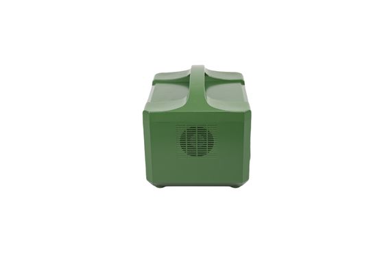 CE goedgekeurd draadloos opladen Ononderbroken draagbare zonne-energiebank met groene plastic behuizing voor UPS back-up systeem