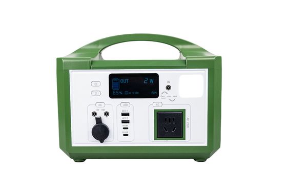 Snel opladen MPPT zonnecooterroller 600W Power Green Plastic Case Zonnegenerator Voor Outdoor Backup System