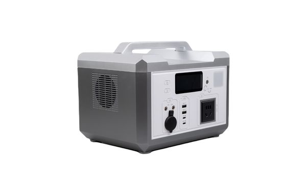 Silver Shell Ultra Output Power 600W EU Adapter Charging Power Bank met LCD-scherm voor outdoor camper