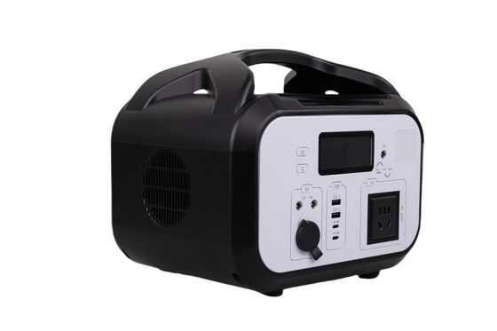 600W Matt Zwart Plastic Gehalte Hoog efficiënt MPPT Ondersteuning Zonne-Mobiele Power Bank Met Bluetooth