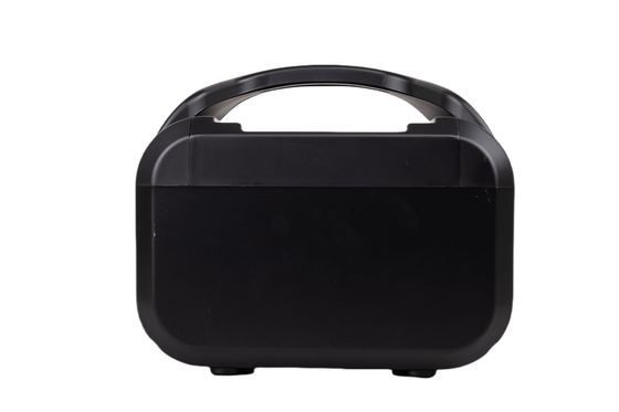 600W Matt Zwart Plastic Gehalte Hoog efficiënt MPPT Ondersteuning Zonne-Mobiele Power Bank Met Bluetooth