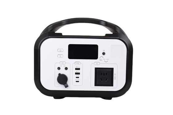 600W Matt Zwart Plastic Gehalte Hoog efficiënt MPPT Ondersteuning Zonne-Mobiele Power Bank Met Bluetooth