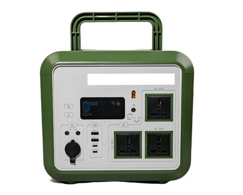 Tot 3000 W vermogen Hoge prestaties oplaadbare LFP batterij draagbare generator met 400 W draagbaar zonnepaneel