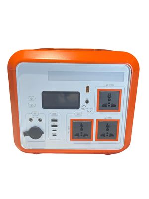 CE goedgekeurd 1500W AC Outlet Output Pure Sine Wave Draagbare elektriciteitsgenerator met LCD Voor auto springstarter / RV camping