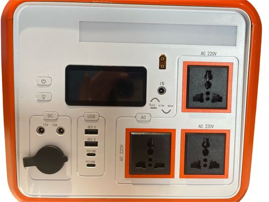 1152WH Ultra grote capaciteit DC12V AC 110V ROHS goedgekeurde draagbare elektriciteitscentrale met zonnepaneel voor UPS-voeding