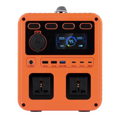 IP61 Hoog uitgangsvermogen DC 13V 1200W AC Switch QC3.0 Draagbare elektriciteitsgenerator met tweerichtingsomvormer voor thuisback-up