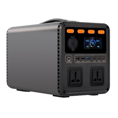 Waterdicht opladen LifePO4 Battery AC Frequency One Click Conversion 50HZ To 60HZ Buitenkrachtcentrale Voor kamperen