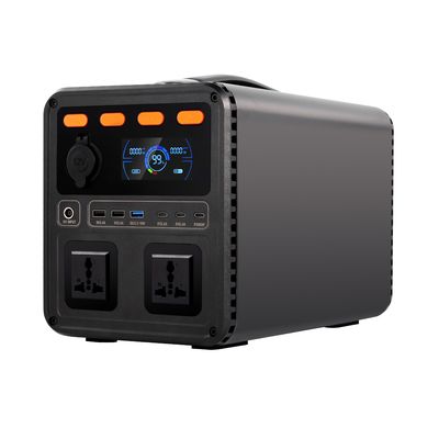 PV 400W High Efficiency Pure Sinus Wave Twee-Weg Inversion Power Supply Station Met PD3.0/Apple2.4A Voor UPS Backup