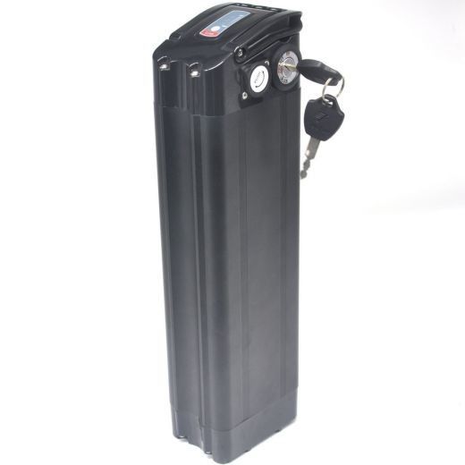 1500 Cyclus Keer Draagbare Handvat 36V 10AH Zwart Aluminium Elektrische Fiets Pack Met Veilig Slot Voor Elektrische Vouwfiets