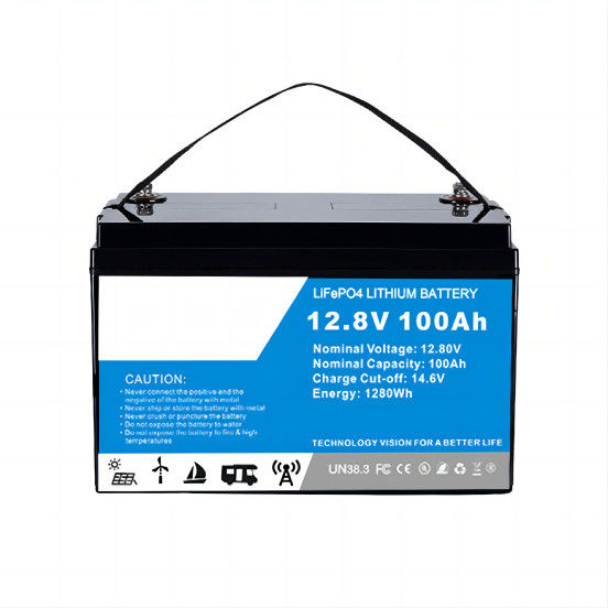High Power Lifep04 Lithium Ion Battery 100A Met BMS Voor RV/Elektrische Fiets