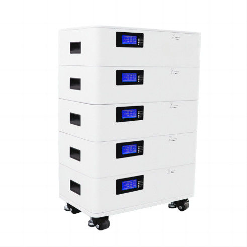 High Output Power Stackable Solar Panel Inverter 20,48KWH LFP-batterij met CE UL goedgekeurd voor thuis