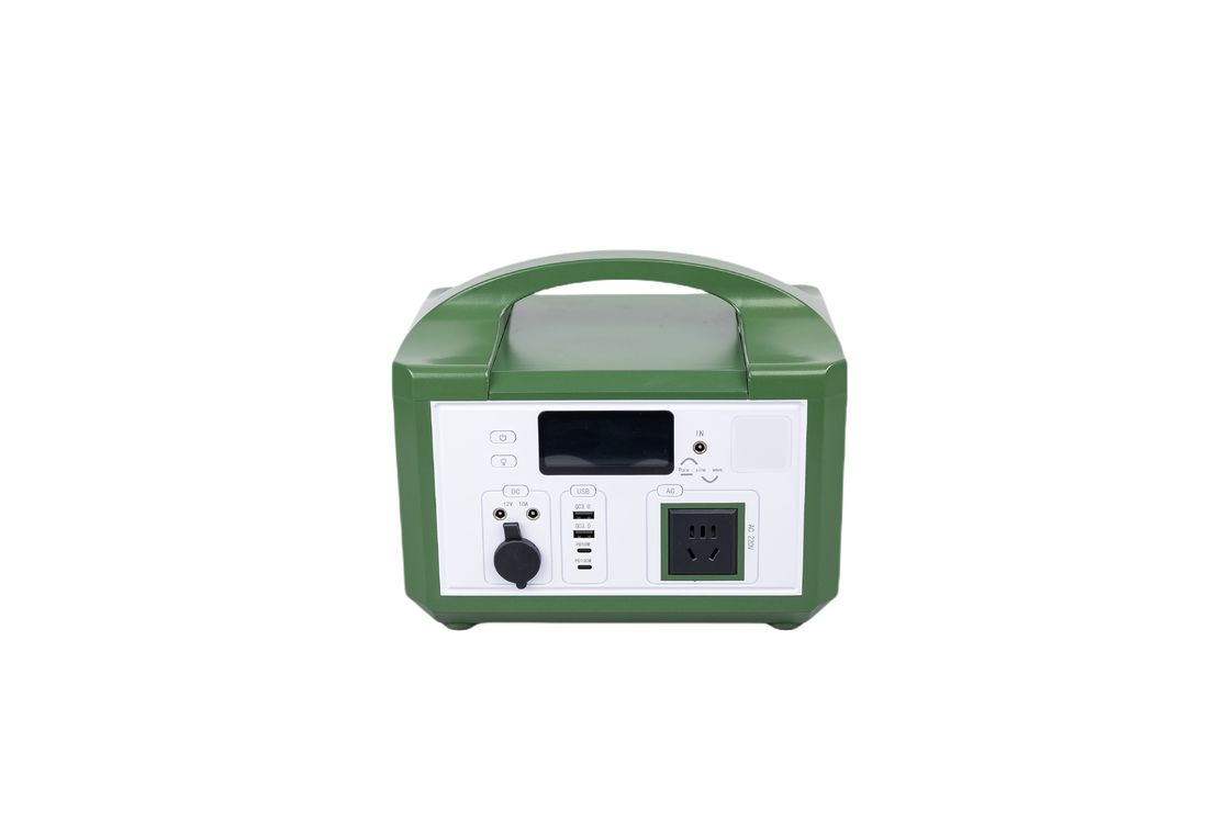 Lichtgewicht zonne-energiesysteem DC AC 220V zonne-energiecentrale met CE/ROHS-goedkeuring voor noodstroom