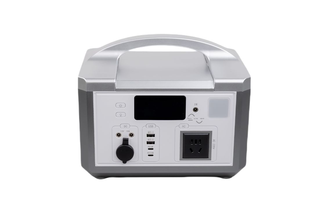 220V 50HZ DC12 300W AC Swtich QC3.0 Draagbare zonne-energiebank met LED-licht