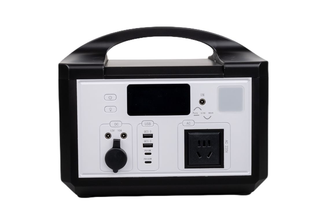 AC 110V/220V Snel opladen 1,5 uur Huishoudelijk energieopslagsysteem Draagbare voedingsbron ingebouwd in BMS Voor RV / Camping