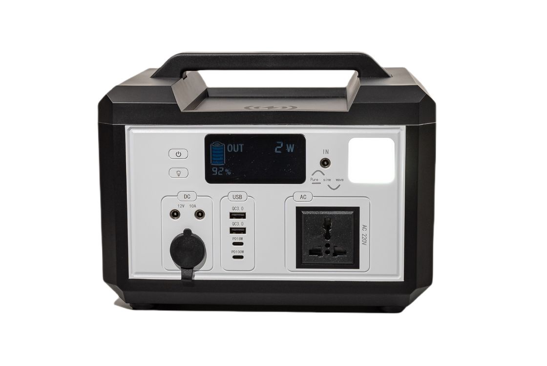 Lange levensduur 220V 50HZ Single Way Inverter Draagbare Generator Power Station Met LED-licht Voor noodstroomvoorziening