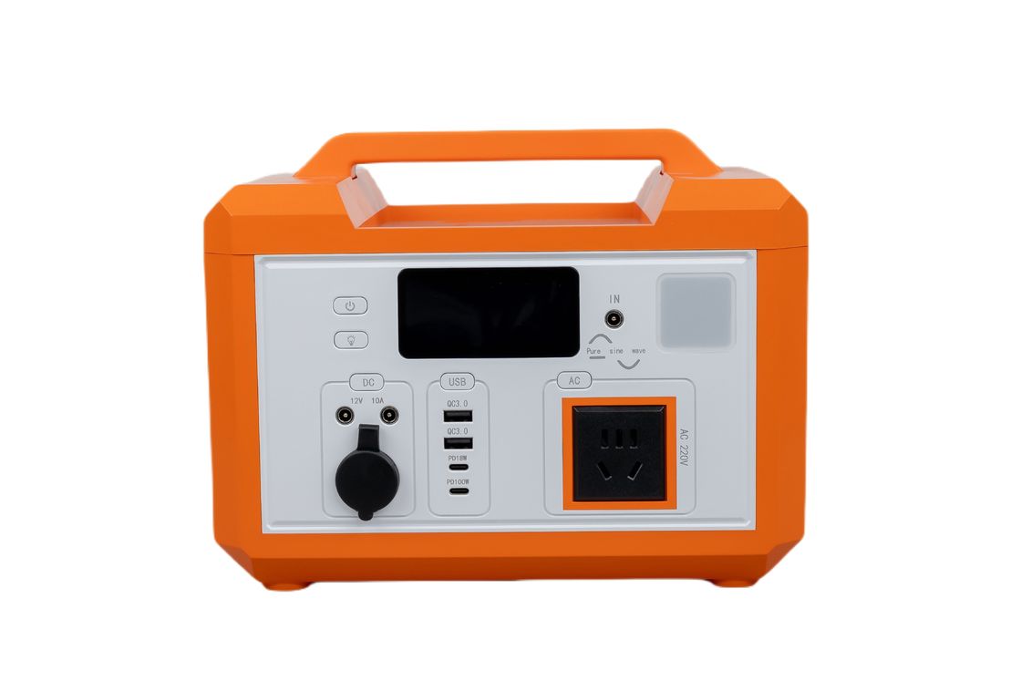 MPPT Ondersteuning Kleine energieopslag DC/AC 576WH Draagbaar zonne-energiesysteem Voor RV-camping / huishoudelijke elektriciteit