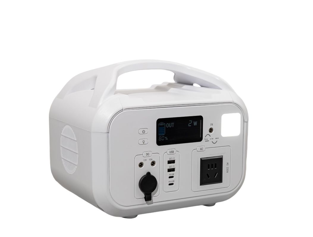 Opvouwbaar zonnepaneel opladen oplaadbaar draagbaar elektriciteitscentrum met wifi voor tv / elektrische ventilator