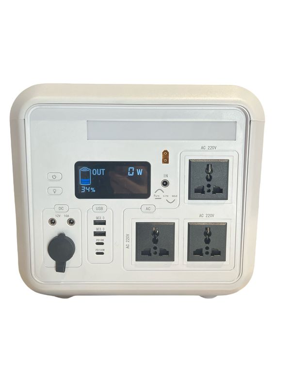 Explosiebestendige handheld snellaad binnen 3 uur 1500W draagbare zonne-generator met Bluetooth voor buitenkamperen