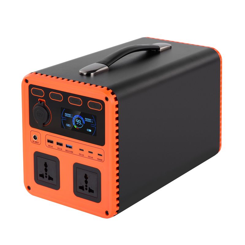 220V / 110V snel opladen binnen 2,5 uur MPPR ondersteunt draagbaar elektriciteitsstation met APP / Bluetooth voor buitenblackout