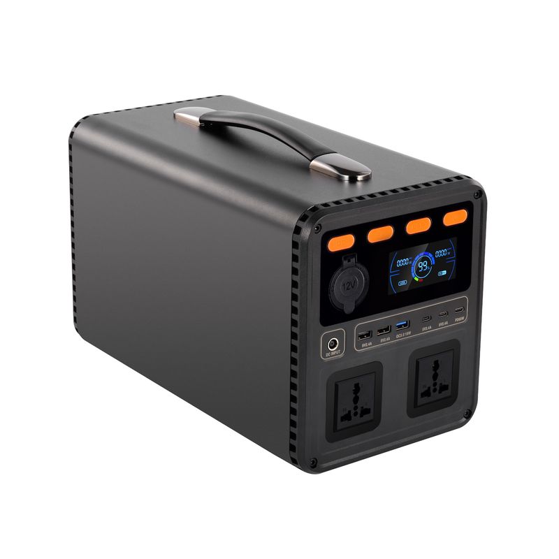 Waterdicht opladen LifePO4 Battery AC Frequency One Click Conversion 50HZ To 60HZ Buitenkrachtcentrale Voor kamperen